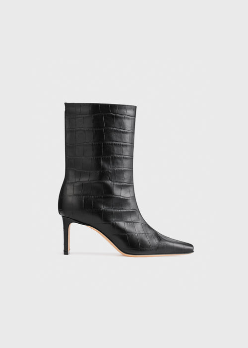 Olympe Mid Cut - Croco Black